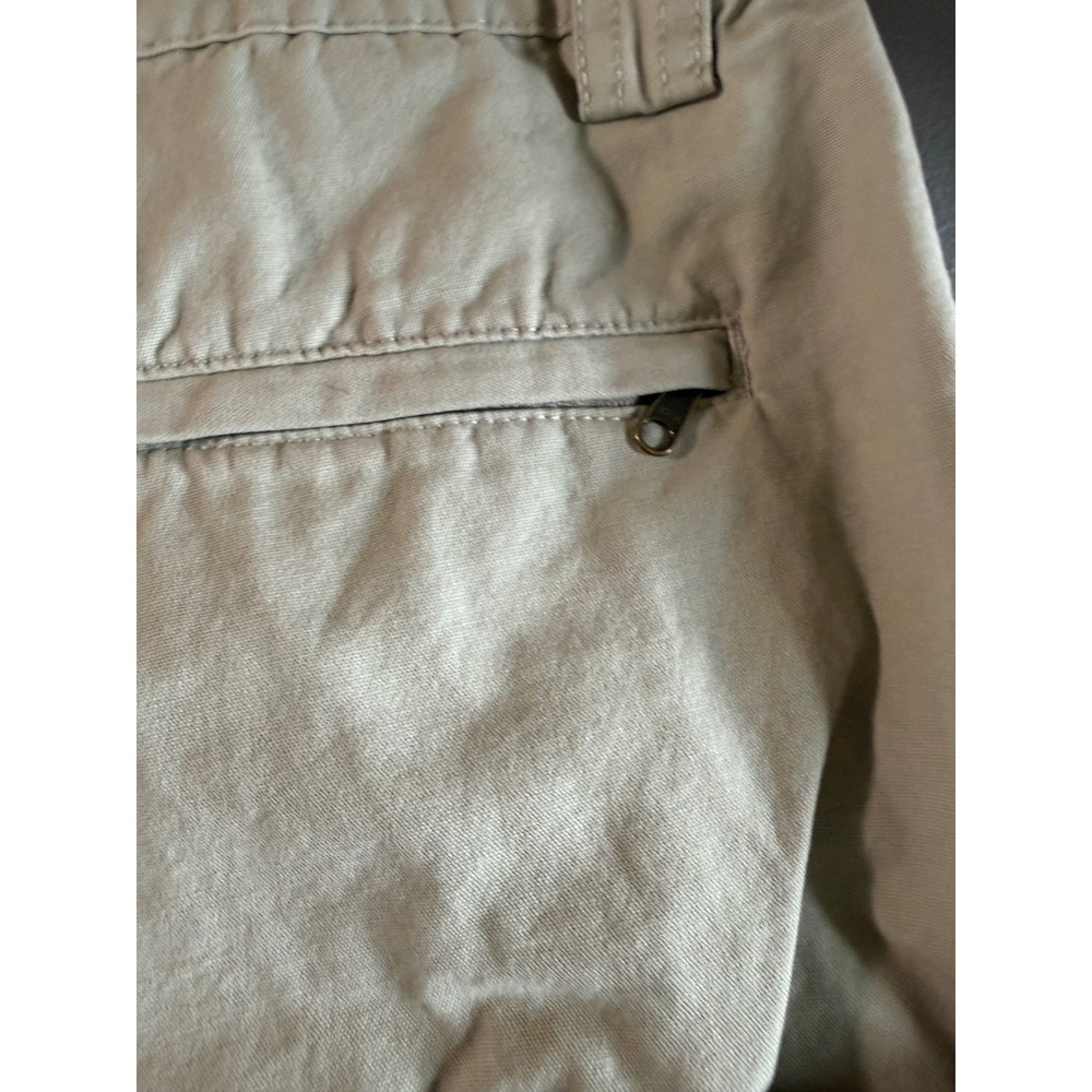 Hook & Tackle Mens Khaki Beer Can Island Fishing Cargo Shorts Size 36 M019910 - Picture 7 of 8